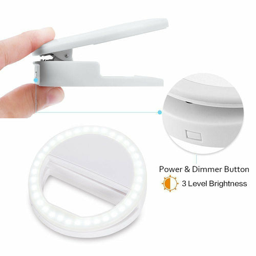 Selfie Ring Clip On for Mobile Phone