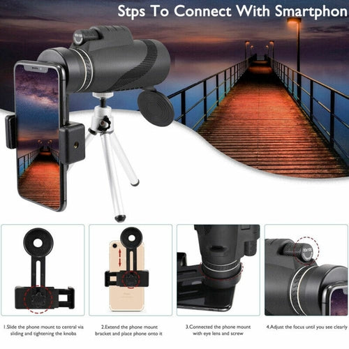 Monocular HD lens Tripod for Smartphones