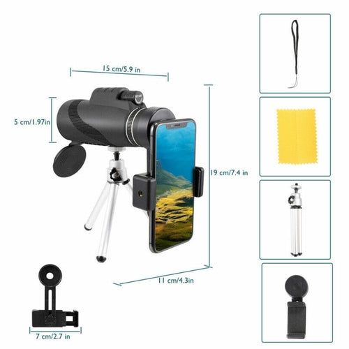 Monocular HD lens Tripod for Smartphones