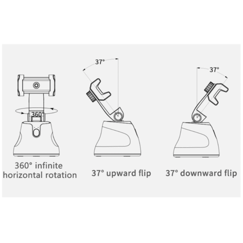 The Revolving Follow Me Portable Auto Selfie Holder