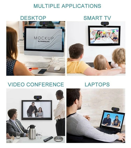 Portable 1080 VIDEO HD Camera And Mic For Video Chat
