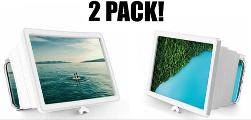 2 PACK! BOGO 3D Phone Screen Magnifier Video Mobile Amplifier Universal