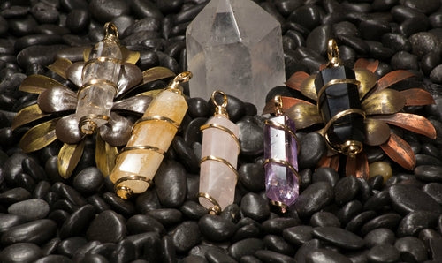 Crystal Point Pendants
