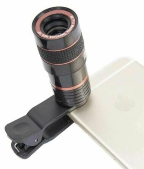 Optical HD Zoom lens for Smartphone with Universal Mobile Phone Clip