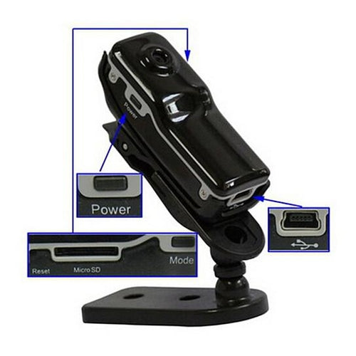 Mini Wireless Camera With Built In DVR With Sound Activated Recording