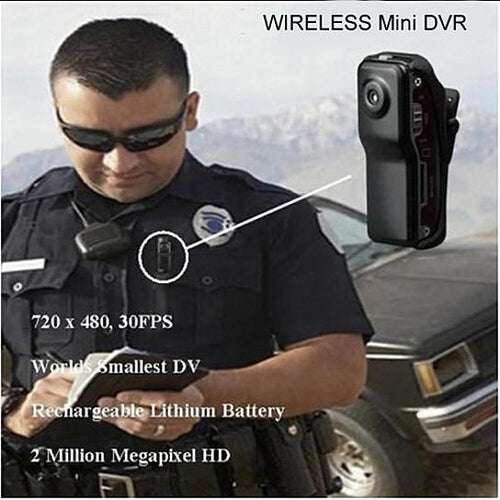 Mini Wireless Camera With Built In DVR With Sound Activated Recording