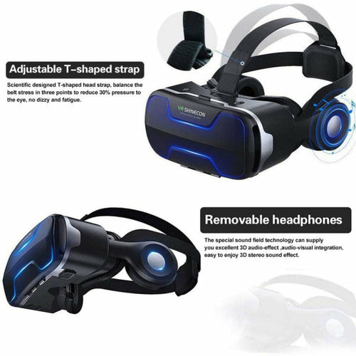 Ultimate DRAGON FLASH VR Gaming Headset With Controller