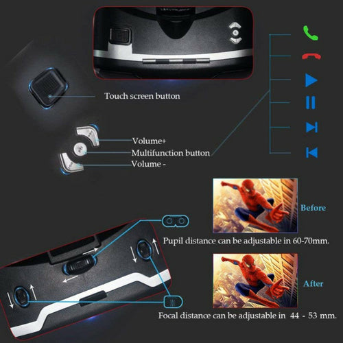 Ultimate DRAGON FLASH VR Gaming Headset With Controller