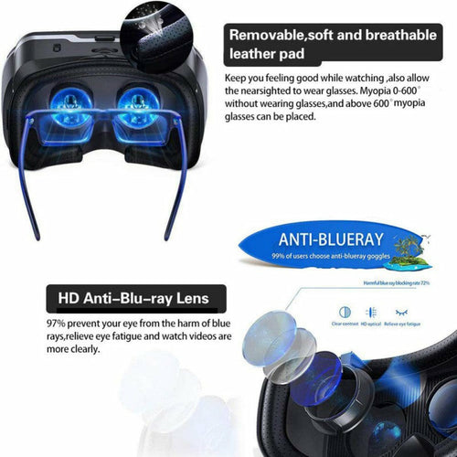 Ultimate DRAGON FLASH VR Gaming Headset With Controller