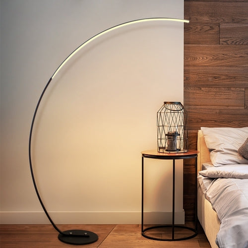 Cool Modern RBGW Curve Floor Lamp