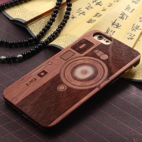 Wooden Camera Design iPhone Case
