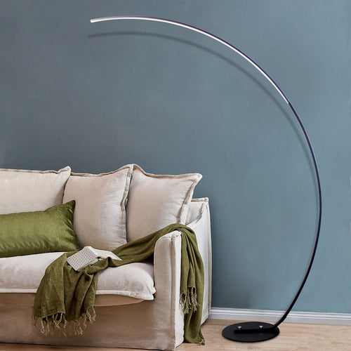 Cool Modern RBGW Curve Floor Lamp