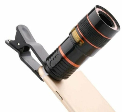 Optical HD Zoom lens for Smartphone with Universal Mobile Phone Clip